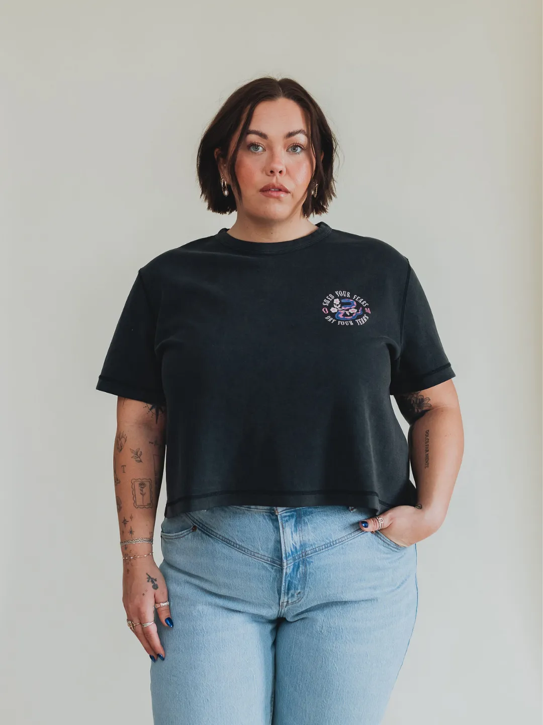 Shed Your Fears T-Shirt sold by Octopied Mind product image thumbnail 5