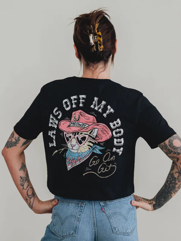 Laws Off My Body T-Shirt sold by Octopied Mind