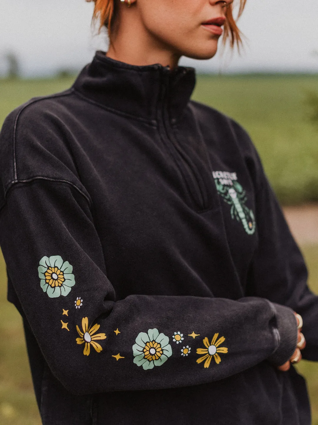 Secretly Soft 1/4 Zip Sweater sold by Octopied Mind product image thumbnail 4