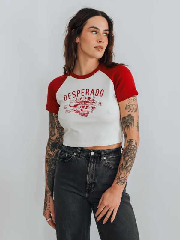 Desperado Baseball Tee made by Octopied Mind