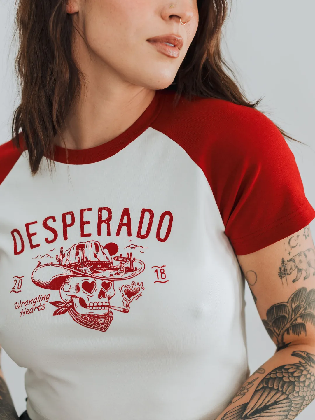Desperado Baseball Tee sold by Octopied Mind product image thumbnail 2