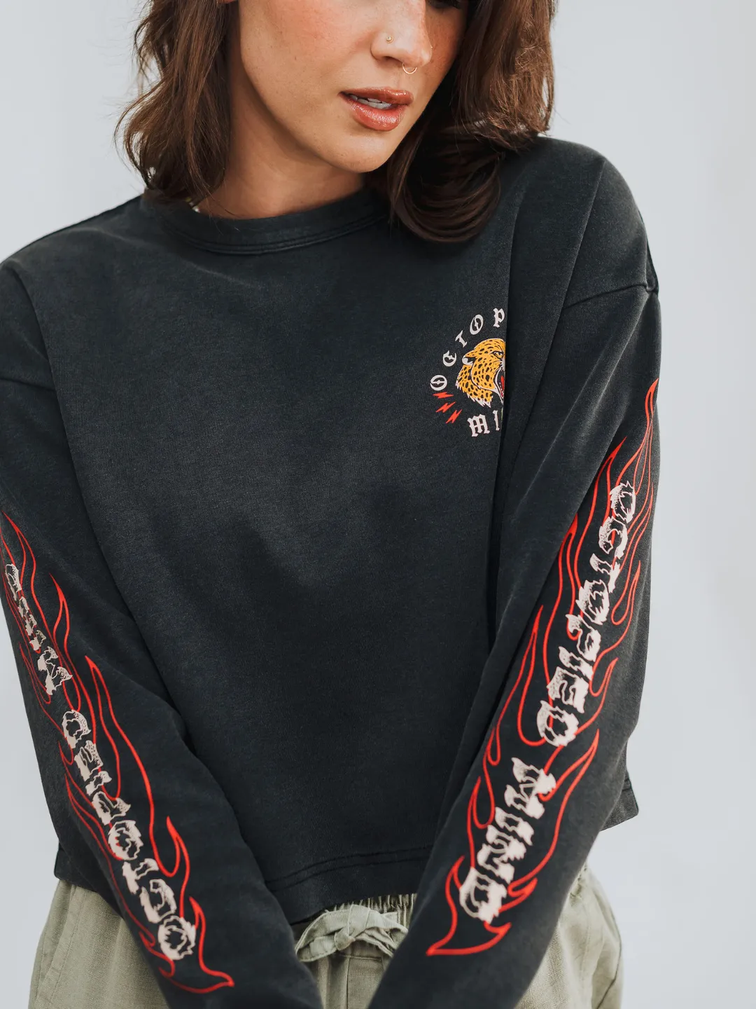 Pussy Power Long Sleeve sold by Octopied Mind product image thumbnail 3
