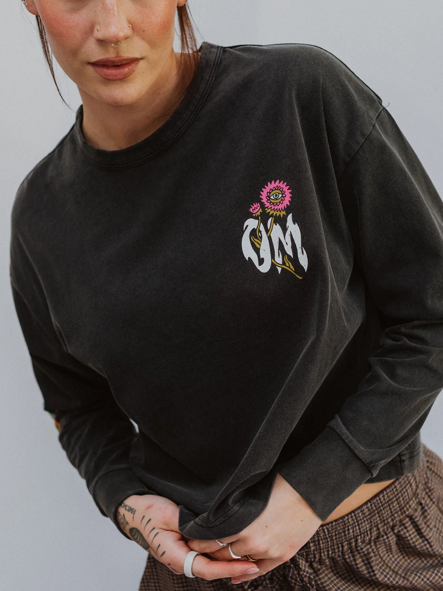 Smell The Flowers Long Sleeve sold by Octopied Mind product image thumbnail 5