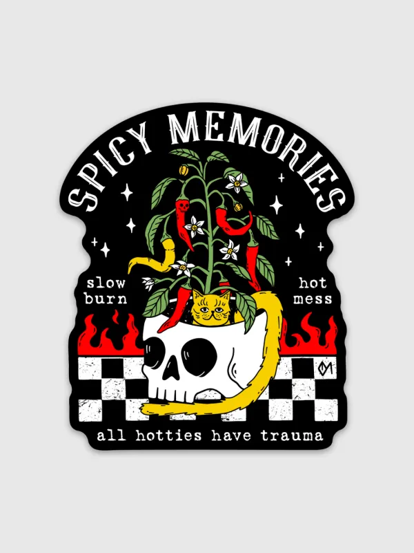 Spicy Memories Sticker made by Octopied Mind