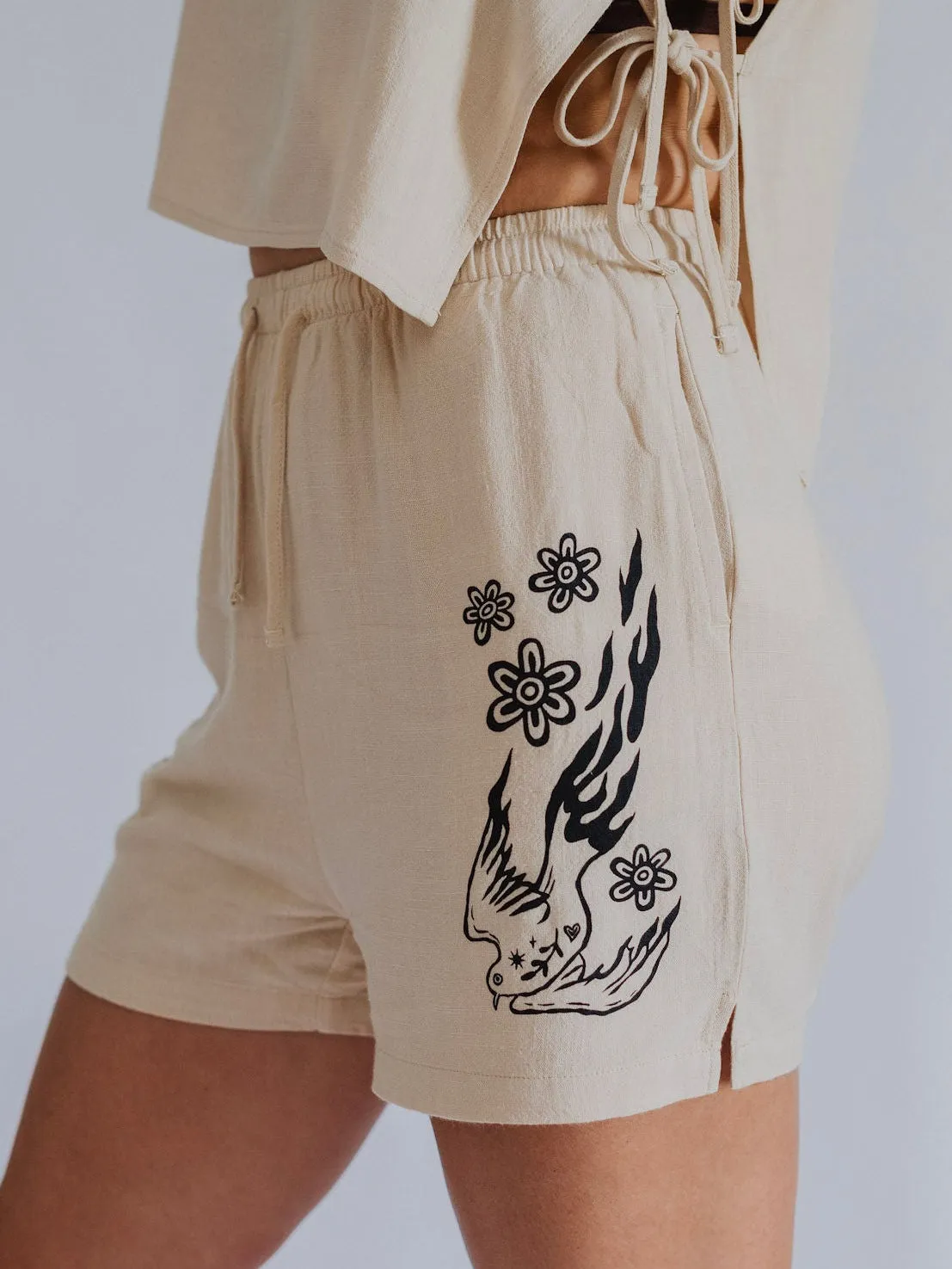 Flora Shorts sold by Octopied Mind product image thumbnail 3
