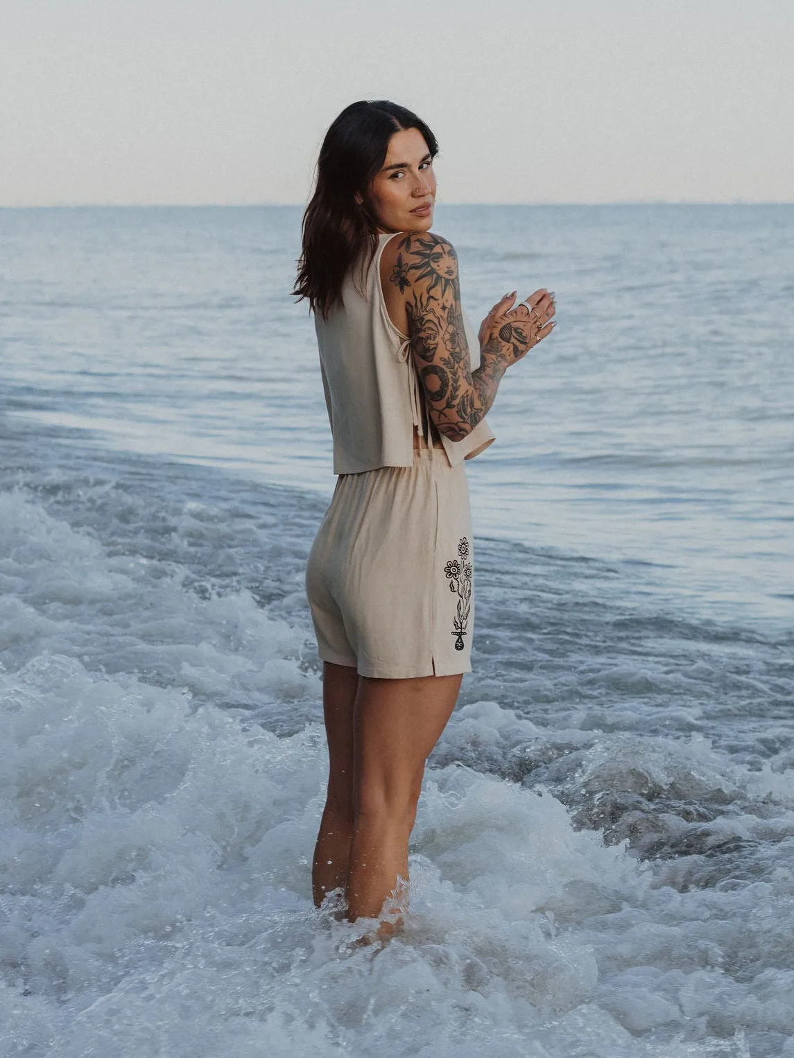 Flora Shorts sold by Octopied Mind product image thumbnail 2