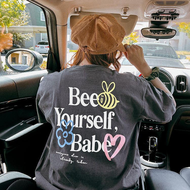 Bee Yourself, Babe Graphic Tee Shirt (Wholesale) sold by Ally and Rae