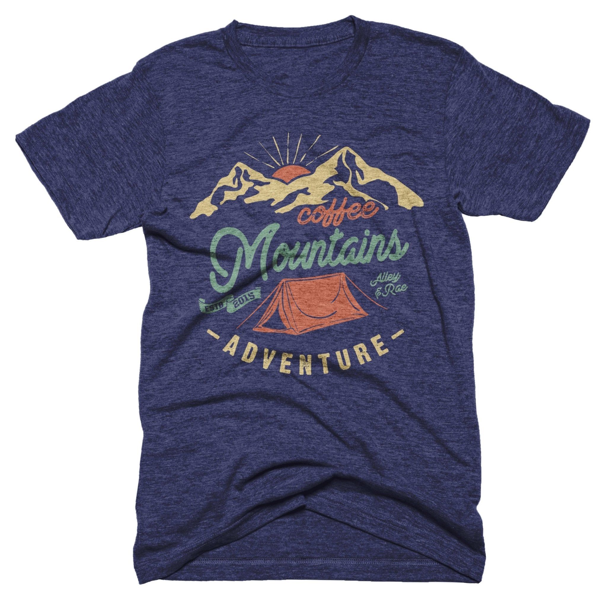 Coffee Mountains Adventure Lightweight Tee sold by Ally and Rae product image thumbnail 4