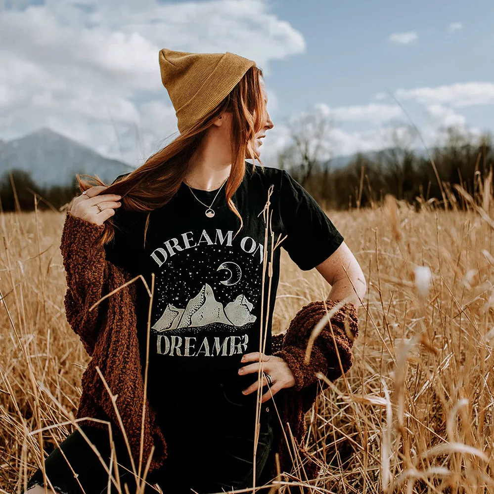 Dream On Dreamer Graphic Tee (Wholesale) sold by Alley and Rae product image thumbnail 3