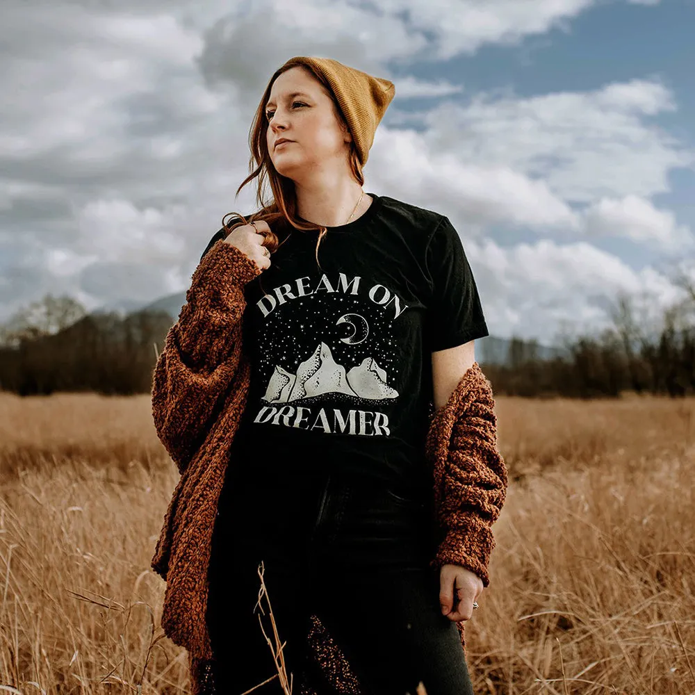 Dream On Dreamer Graphic Tee (Wholesale) sold by Alley and Rae product image thumbnail 5