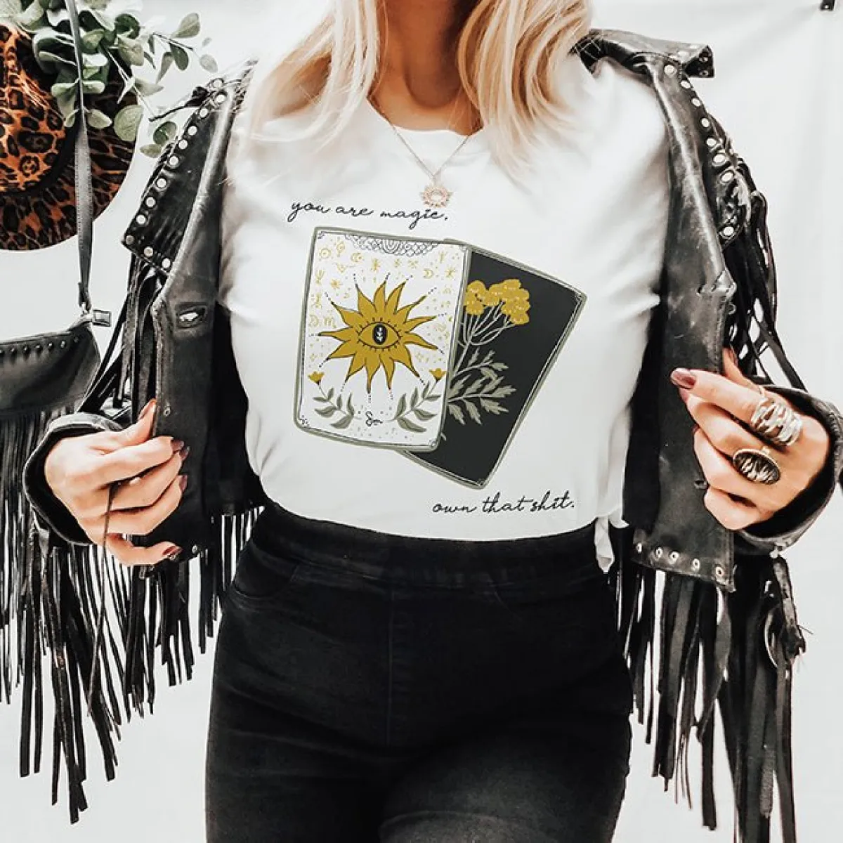 You Are Magic, Own That Shit Lightweight Tee sold by Alley and Rae