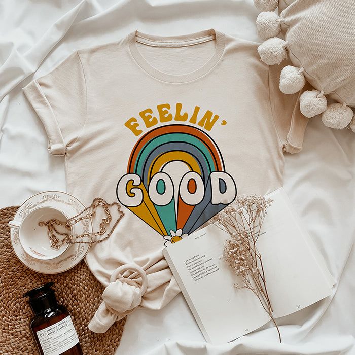 Feelin' Good Lightweight Tee (Wholesale) sold by Ally and Rae product image thumbnail 5