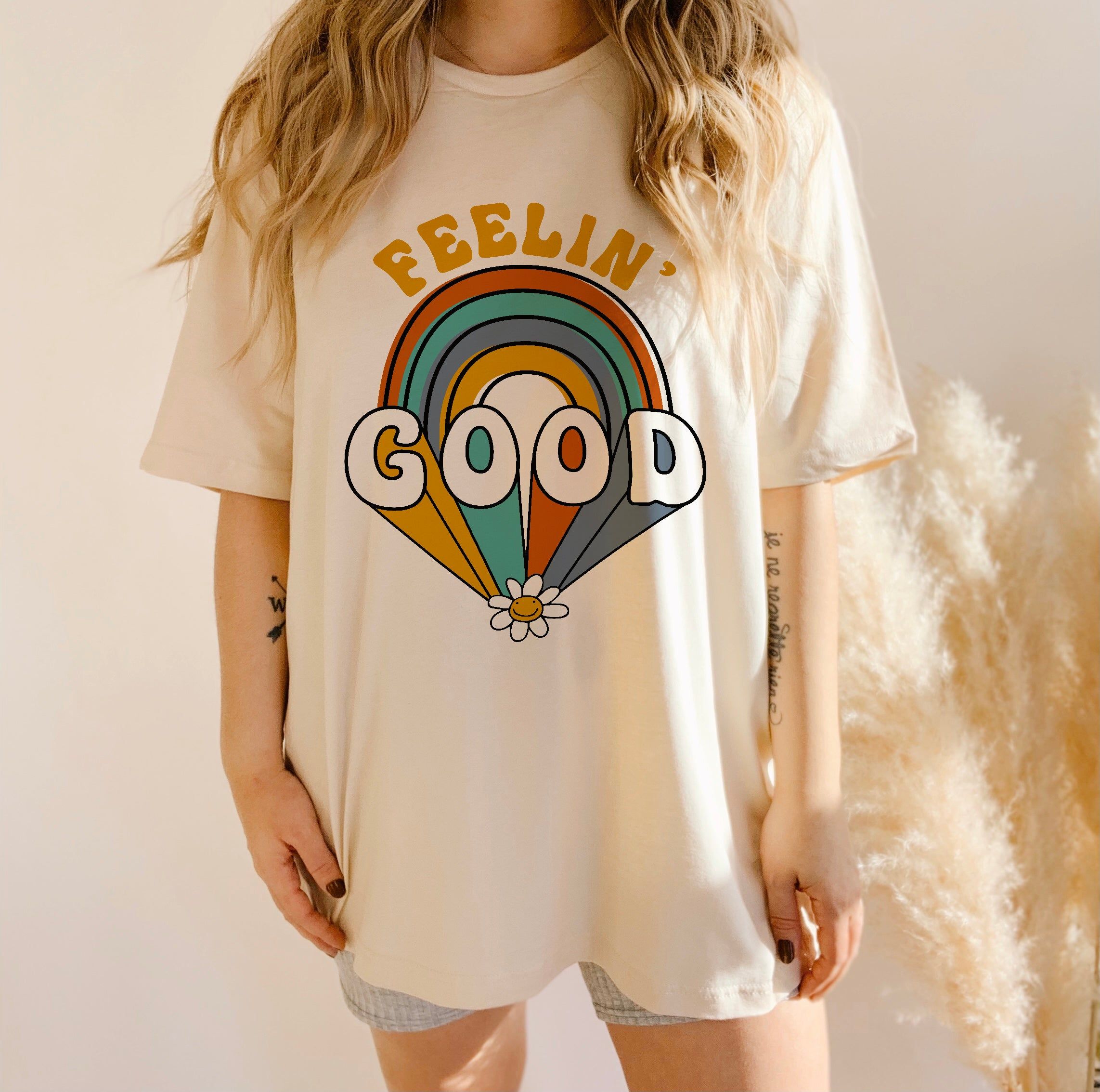 Feelin' Good Lightweight Tee (Wholesale) sold by Ally and Rae product image thumbnail 3