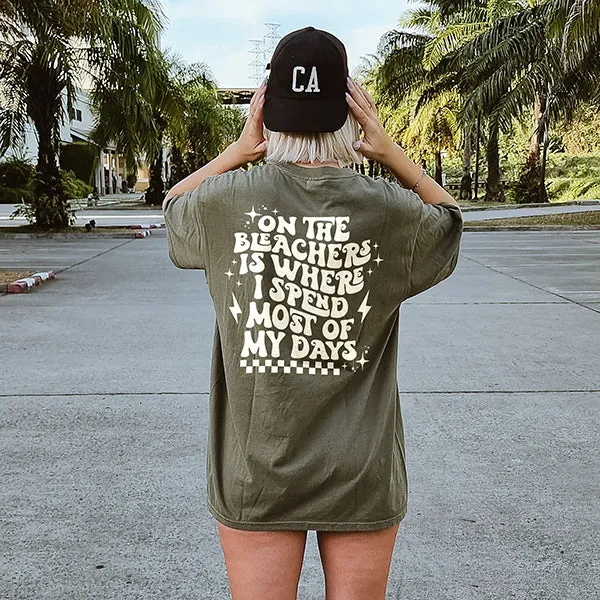 On The Bleachers Lightweight Softball Tee - Final Sale sold by Alley and Rae