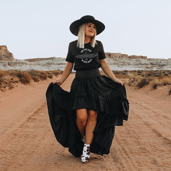 She Has Fire In Her Soul Graphic Tee (Wholesale) sold by Ally and Rae product image thumbnail 3
