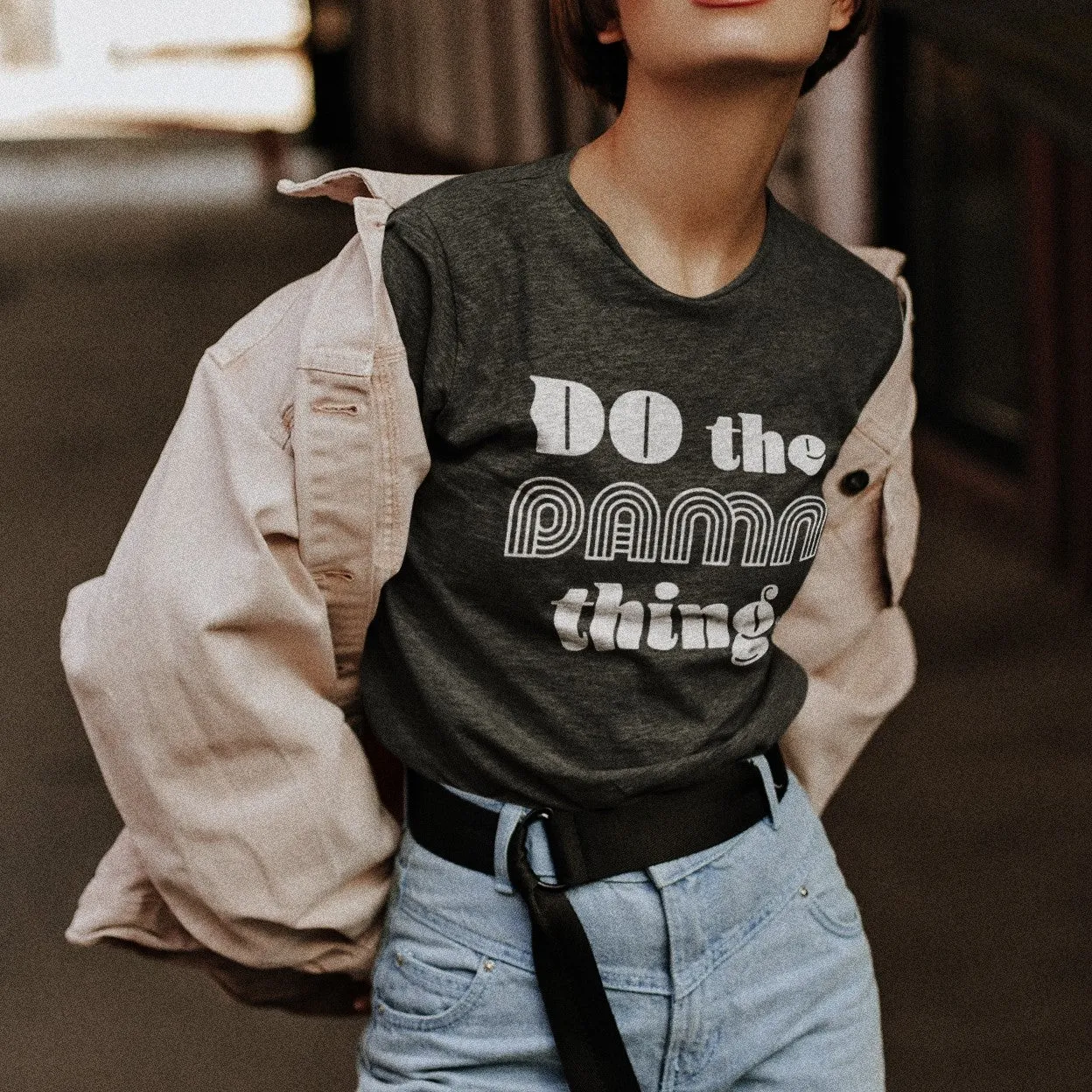 Do The Damn Thing Graphic Tee (Wholesale) sold by Alley and Rae product image thumbnail 2
