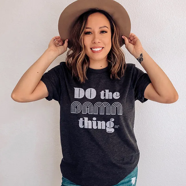 Do The Damn Thing Graphic Tee (Wholesale) sold by Alley and Rae product image thumbnail 3