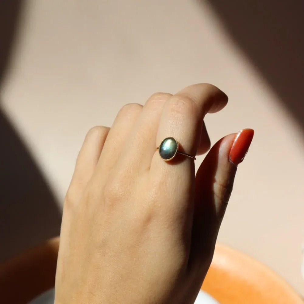 Labradorite Ring sold by Alley and Rae product image thumbnail 3