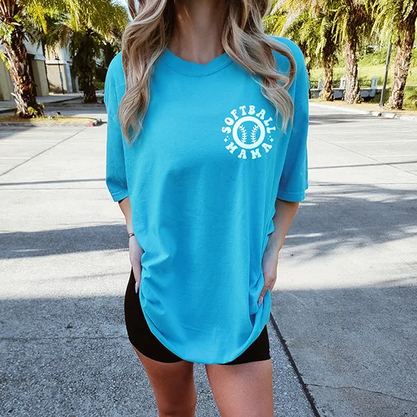 Somebody's Loud Ass Softball Mama Lightweight Tee sold by Alley and Rae product image thumbnail 2