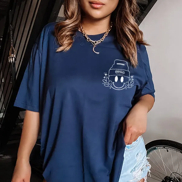 On The Bleachers Lightweight Football Tee sold by Alley and Rae product image thumbnail 2