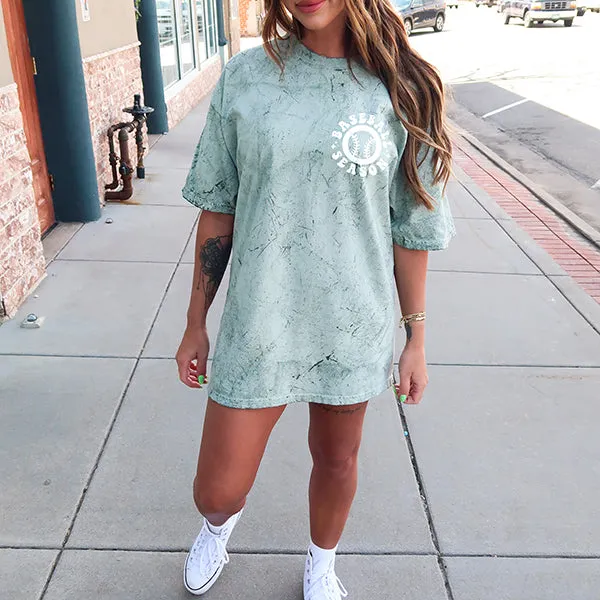 Baseball Season Heavyweight Tee sold by Alley and Rae product image thumbnail 2