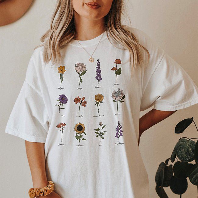 Botanical Heavyweight Tee sold by Ally and Rae product image thumbnail 3