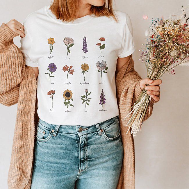 Botanical Heavyweight Tee sold by Ally and Rae product image thumbnail 4