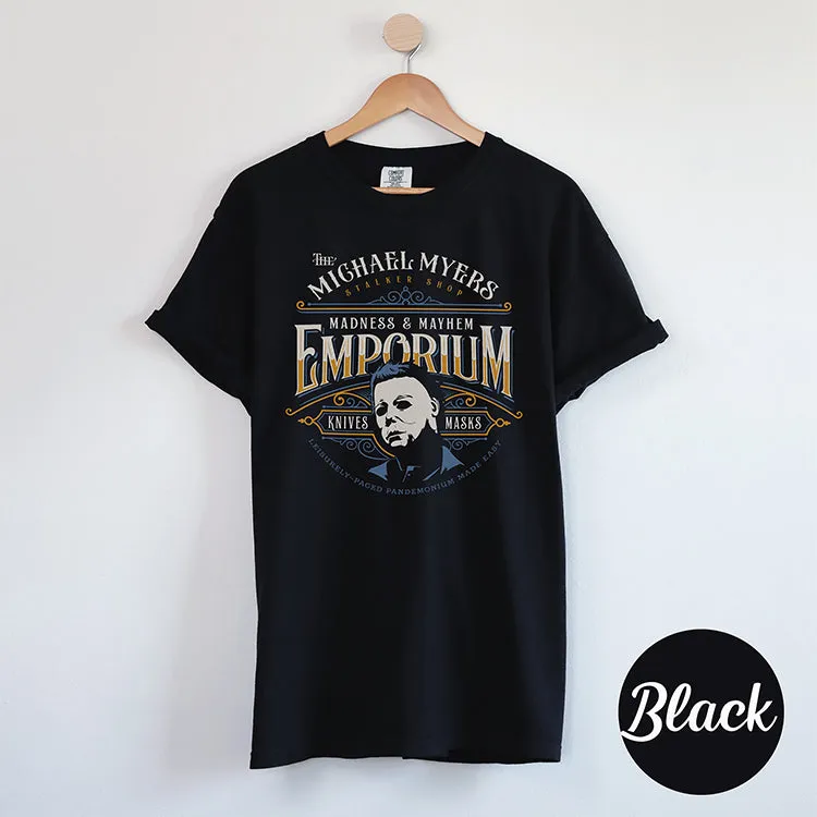 Michael Myers Emporium Heavyweight Halloween Tee sold by Alley and Rae product image thumbnail 3