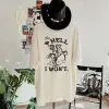 The Hell I Won't Heavyweight Western Cowgirl Tee (Wholesale) sold by Alley and Rae