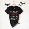 Redrum Lightweight Halloween Tee sold by Alley and Rae