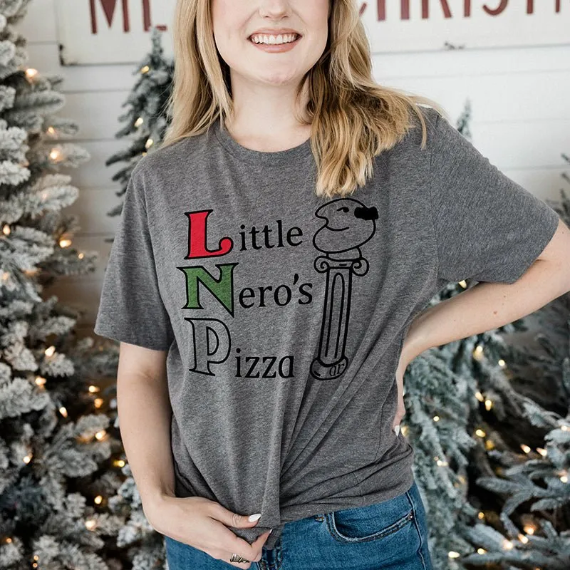 Little Nero's Pizza Lightweight Tee sold by Alley and Rae product image thumbnail 2