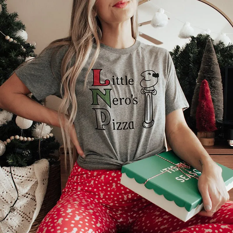 Little Nero's Pizza Lightweight Tee sold by Alley and Rae