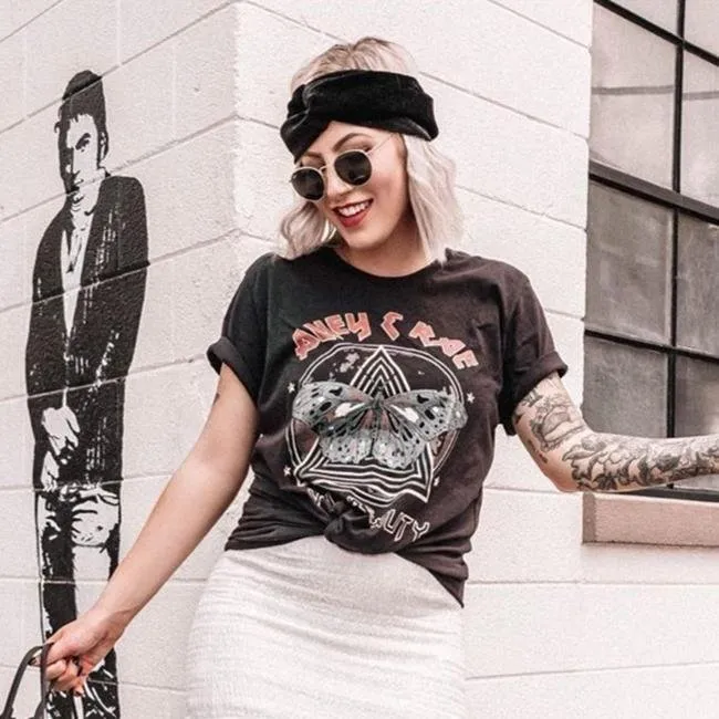 Wild Beauty Lightweight Tee sold by Alley and Rae product image thumbnail 2