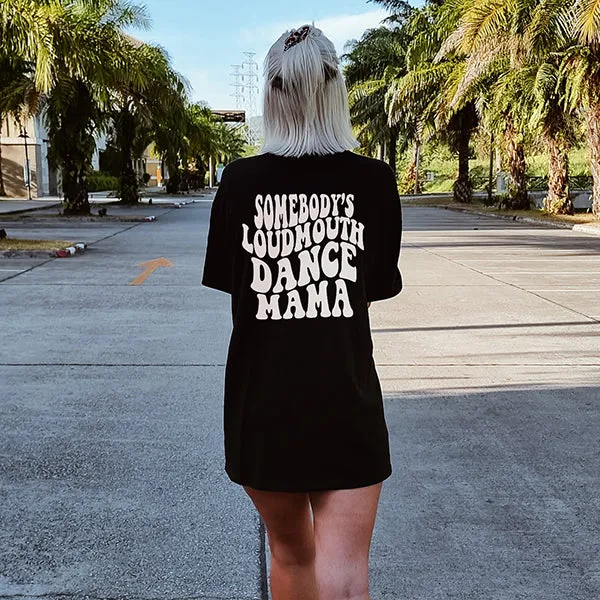 Loud Mouth Dance Mama Heavyweight Tee sold by Alley and Rae