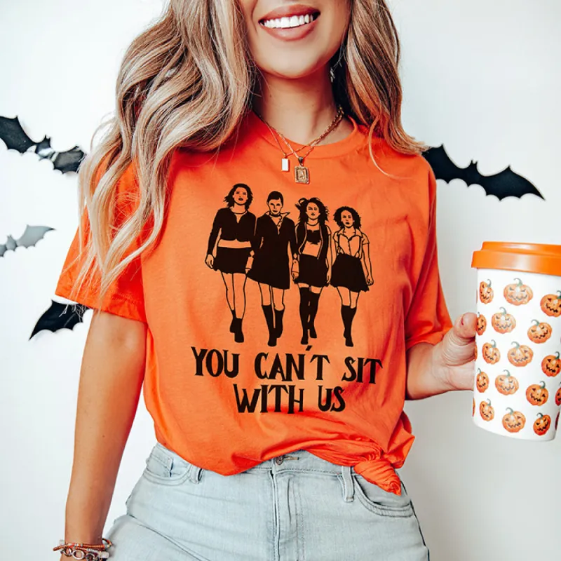 You Can't Sit With Us Halloween Mean Girls Lightweight Tee sold by Alley and Rae