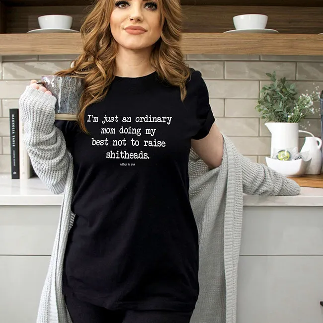 Ordinary Mom Graphic Tee Shirt (Wholesale) sold by Alley and Rae product image thumbnail 4