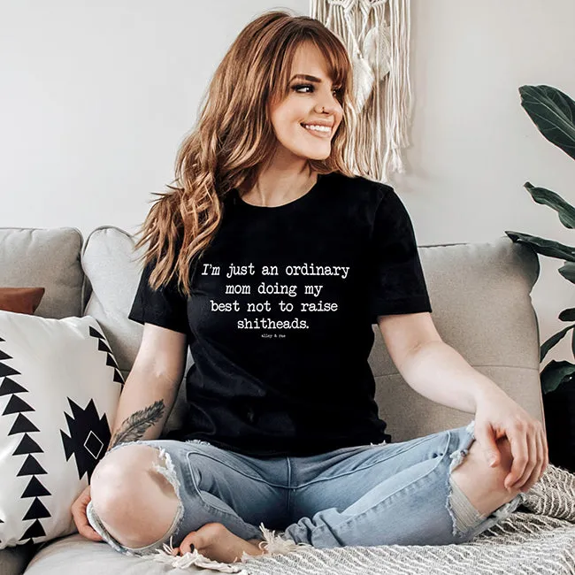 Ordinary Mom Graphic Tee Shirt (Wholesale) sold by Alley and Rae product image thumbnail 5