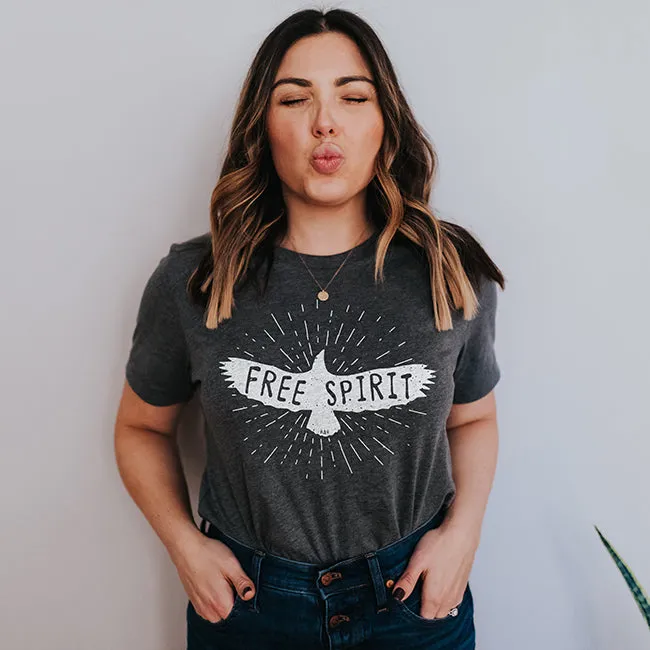 Free Spirit Graphic Tee (Wholesale) sold by Alley and Rae product image thumbnail 3