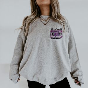 Horror Movies And Chill Embroidered Crewneck Sweatshirt (Wholesale) sold by Ally and Rae
