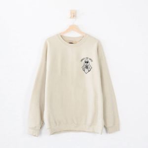 Ghouls Love Coffee Embroidered Crewneck Sweatshirt (Wholesale) sold by Ally and Rae