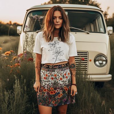 She Is A Wildflower Lightweight Tee (Wholesale) sold by Ally and Rae