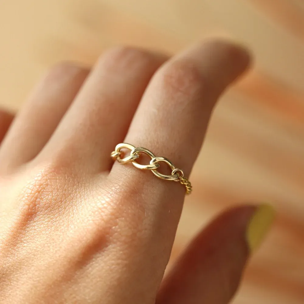 Alex Chain Ring sold by Alley and Rae product image thumbnail 4
