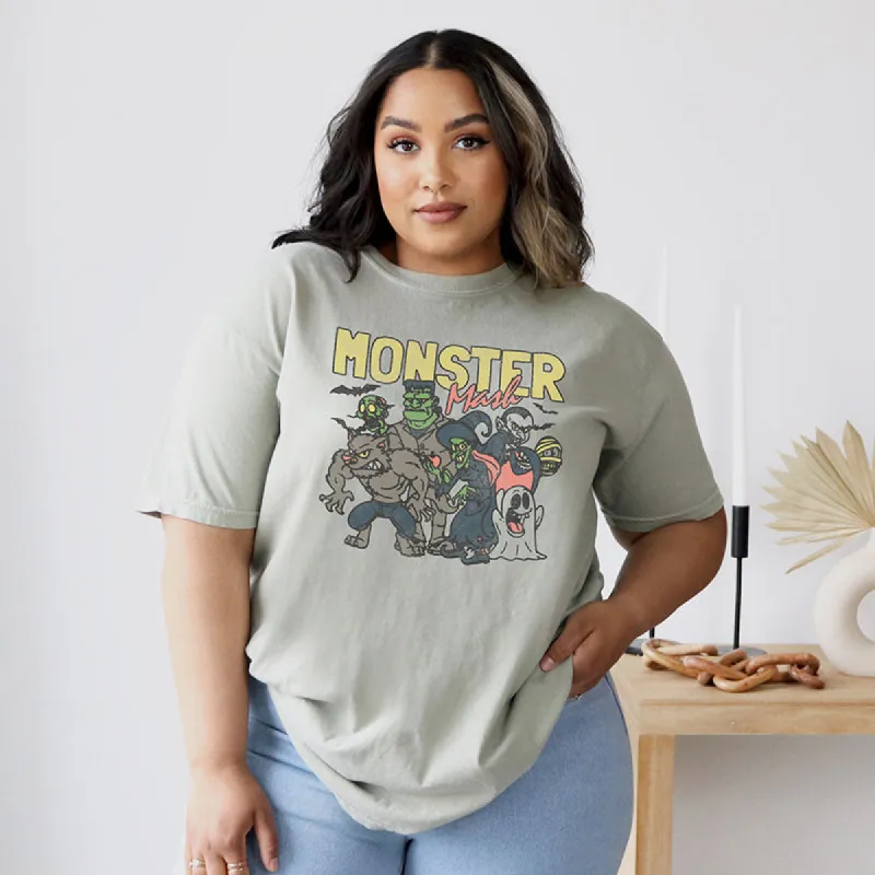 Vintage Monster Mash Halloween Tee Shirt sold by Alley and Rae