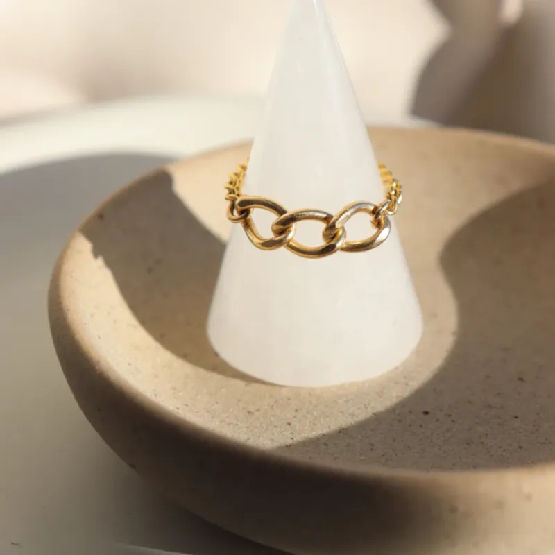 Alex Chain Ring sold by Alley and Rae