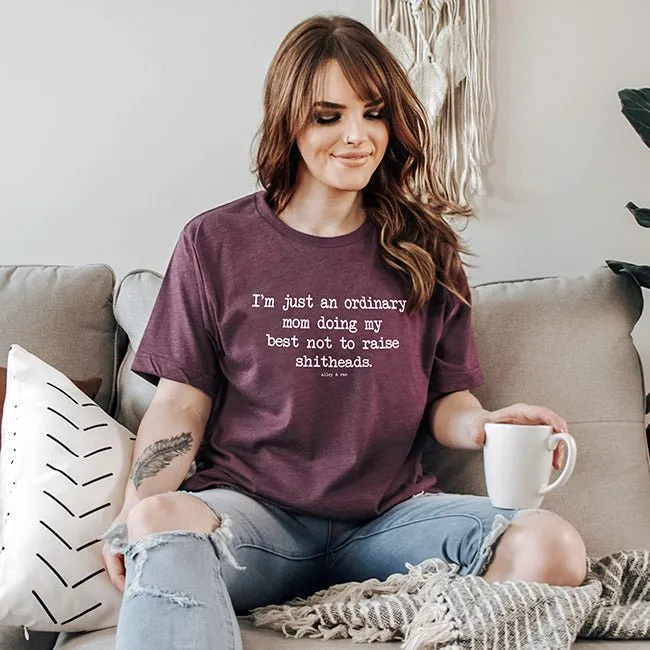 Ordinary Mom Lightweight Tee sold by Alley and Rae product image thumbnail 5