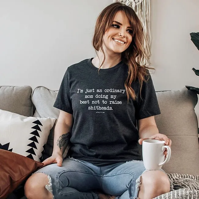 Ordinary Mom Lightweight Tee sold by Alley and Rae product image thumbnail 3