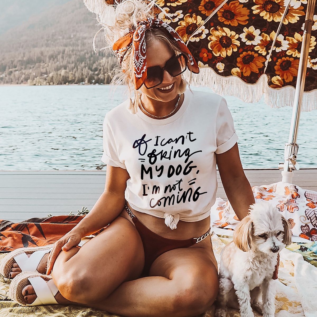 If I Can't Bring My Dog Lightweight Tee (Wholesale) sold by Ally and Rae product image thumbnail 3