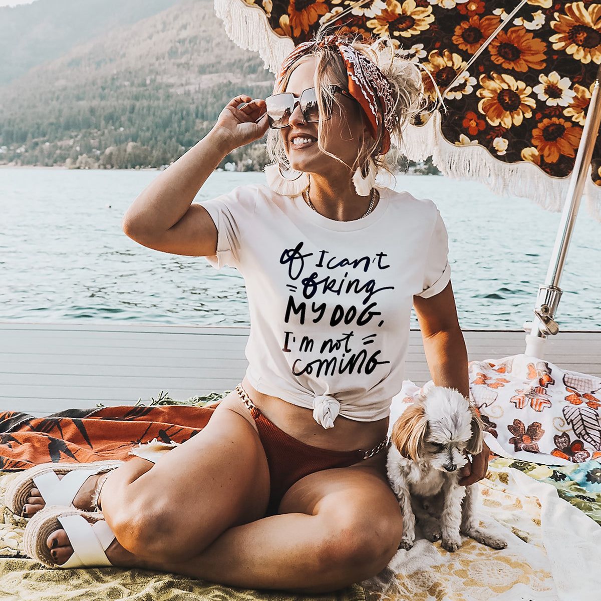 If I Can't Bring My Dog Lightweight Tee (Wholesale) sold by Ally and Rae product image thumbnail 4