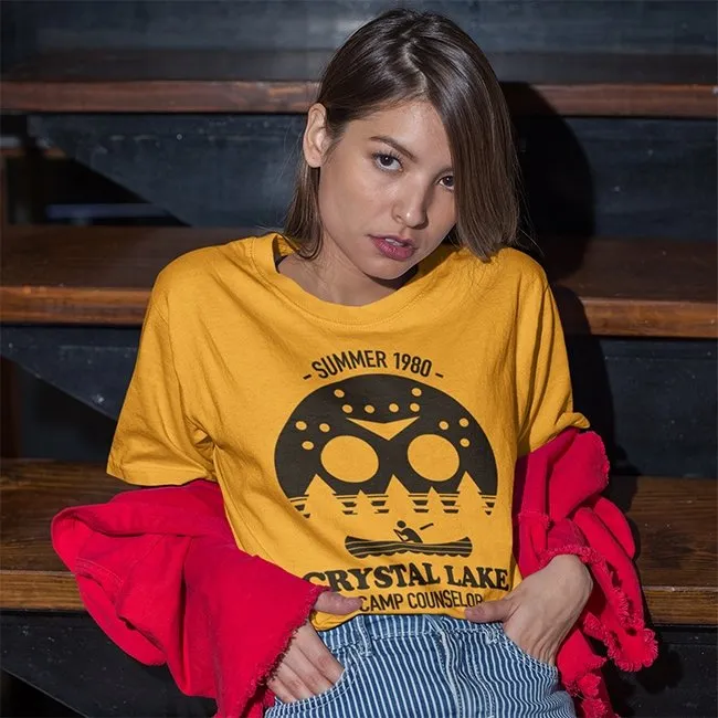 Crystal Lake Camp Counselor Lightweight Tee sold by Alley and Rae product image thumbnail 4