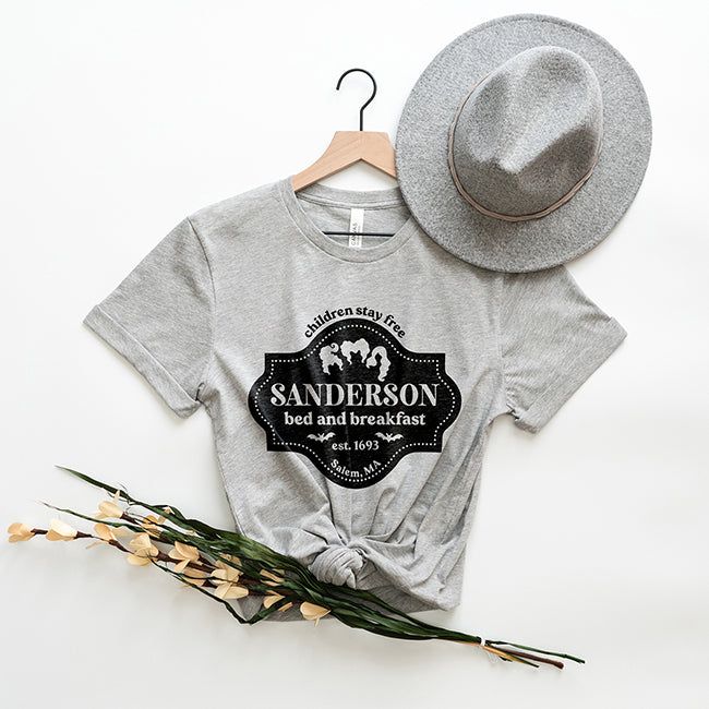 Sanderson Bed And Breakfast Lightweight Halloween Tee (Wholesale) sold by Ally and Rae product image thumbnail 2
